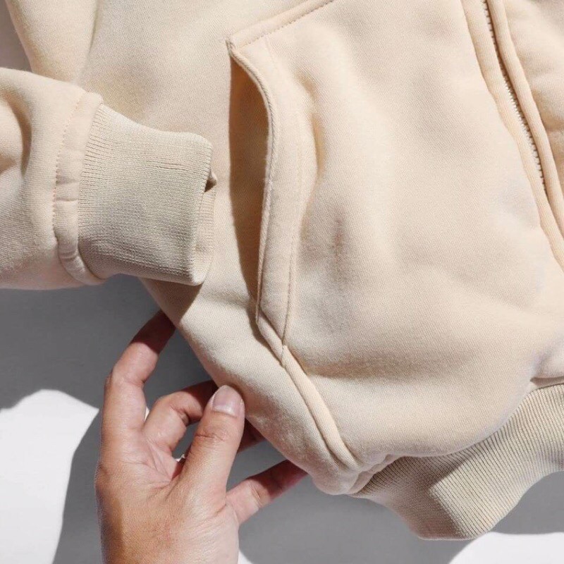 Áo khoác hoodie nam nữ lót lông cừu unisex đôi form rộng trơn có mũ đẹp chất nỉ phong cách trẻ trung Hàn Quốc | BigBuy360 - bigbuy360.vn