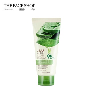 GEL DƯỠNG DA NHA ĐAM JEJU ALOE FRESH SOOTHING GEL THE FACE SHOP 300ML (DẠNG TUÝP)