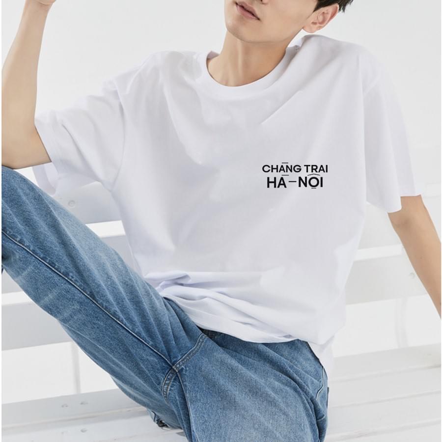 💖Cam Kết Vải Đẹp + In PET Cao Cấp💖 Áo Phông Unisex Áo Chàng Trai - Cô Gái Hà Nội Form Rộng QT34