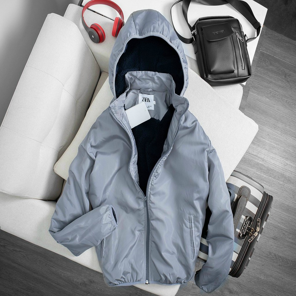 BÁN SỈ ÁO GIÓ NAM LÓT LÔNG CỪU ZZ KÈM MŨ | BigBuy360 - bigbuy360.vn