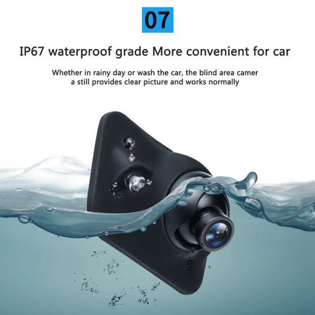 Camera Cặp Lề Nhỏ Gọn Chống Nước – Camera Tiến Gắn Gương Cho Ô Tô | Totocam | BigBuy360 - bigbuy360.vn