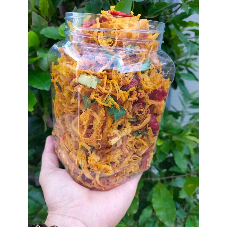 Hộp 500gr khô gà lá chanh ngon ngon | BigBuy360 - bigbuy360.vn