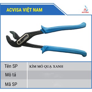 Kìm Mỏ Quạ Tay Cầm Màu Xanh - Tiện Dụng cho thợ - giá tốt