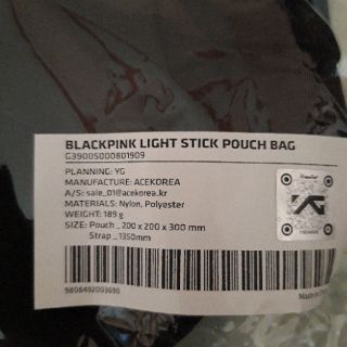 BLACKPINK Lightstick Pouch (có sẵn)
