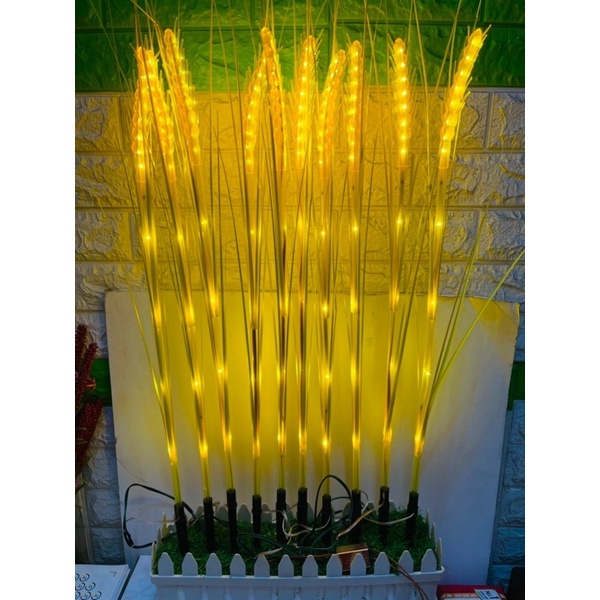Bộ Đèn Led Bông Lúa Vàng Trang Trí ,
