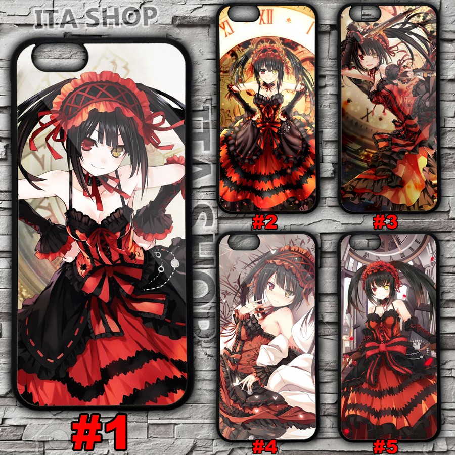 Ốp lưng điện thoại Date A Live - Kurumi - Ốp lưng Anime ( Iphone, Oppo, Samsung)