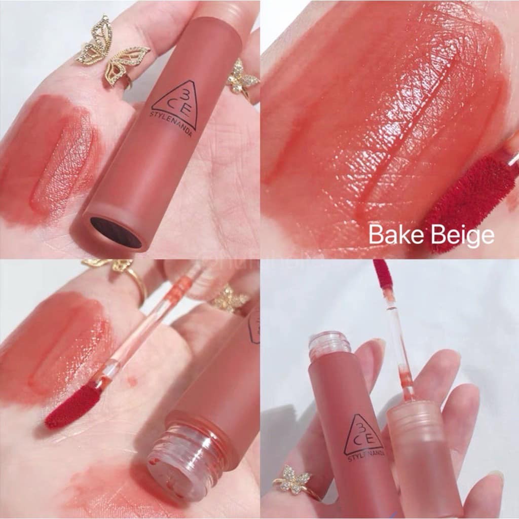 Son 3CE Blur Water Tint màu #BAKE BEIGE