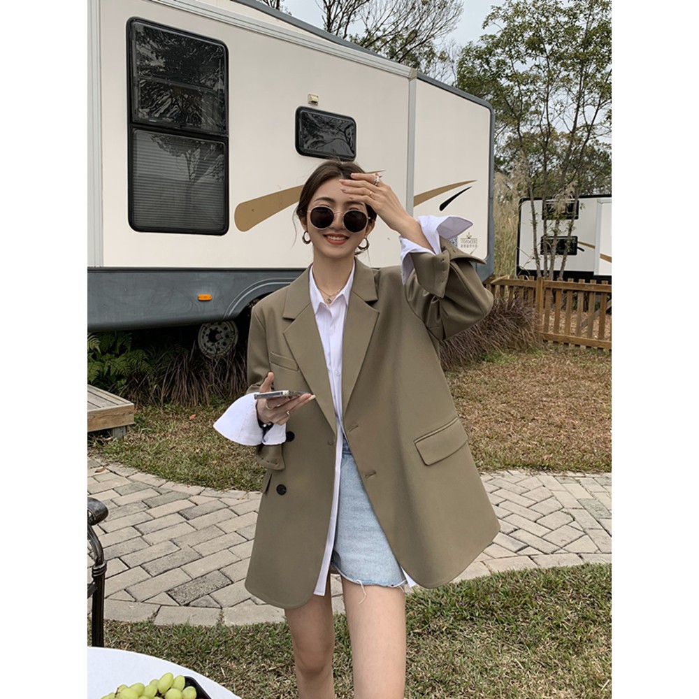 Sẵn Đen-S,XXL(Hàng Đẹp)Ảnh thật 7 hình cuối-HC548.Áo blazer thời trang Hàn Quốc sang chảnh | BigBuy360 - bigbuy360.vn