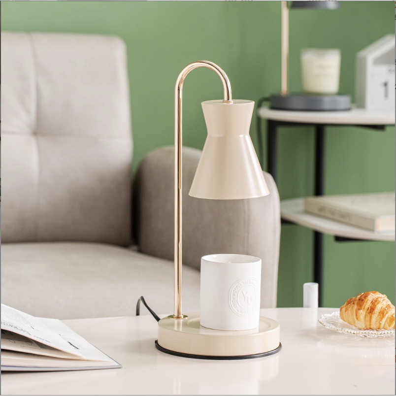 Đèn đốt nến mẫu chụp đồng hồ cát - giúp nến toả hương tốt và an toàn hơn khi để qua đêm