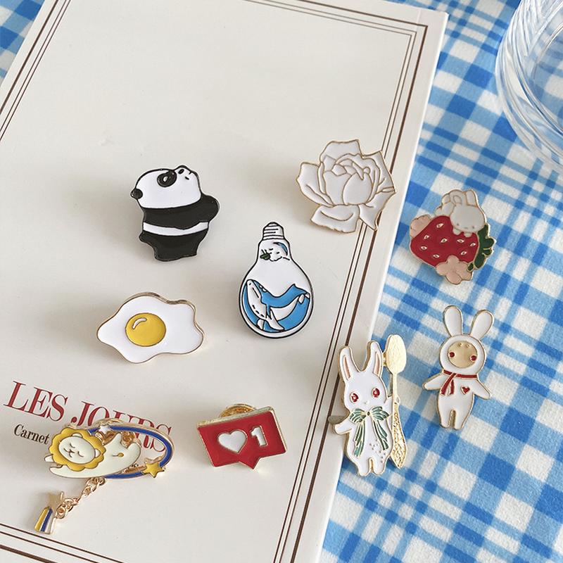Ghim Cài Áo Hình Hoạt Hình Đáng Yêu