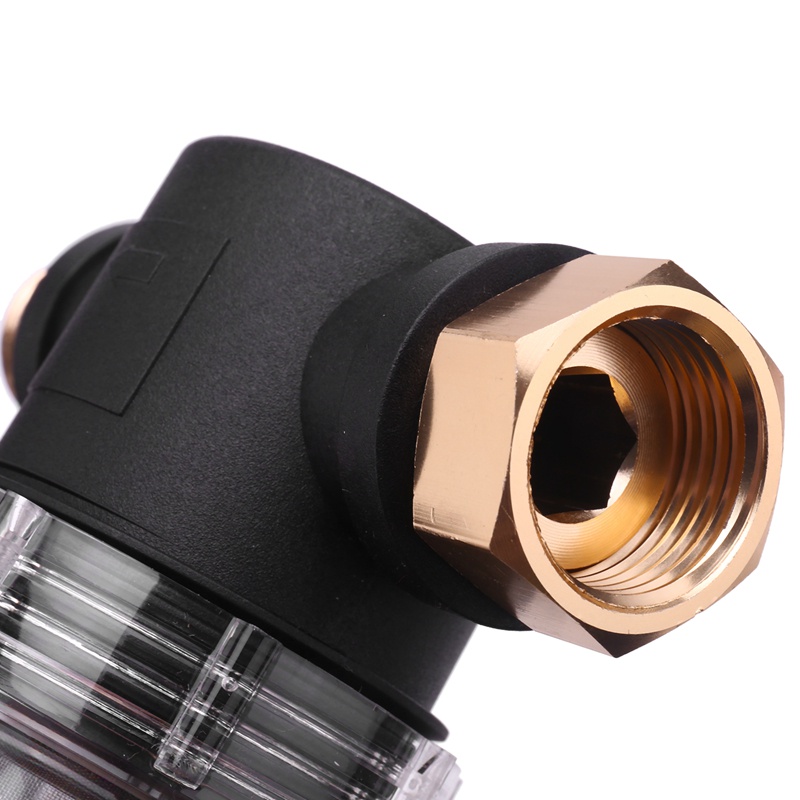 Bộ Lọc Áp Suất Phun Tưới Vườn Ngoài Trời Kèm 100 Vòng Lọc + Thêm 100Mesh 3 Vòng O-Ring 2 Ống