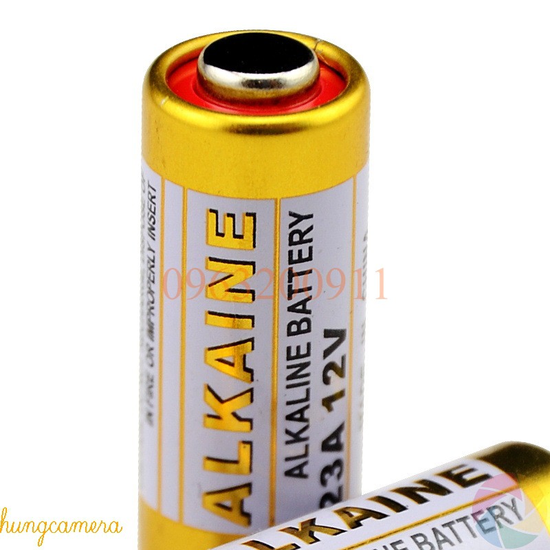Pin 23A12V Alkaline Dùng Cho Điều Khiển Cửa Cuốn, Khóa Xe Máy...