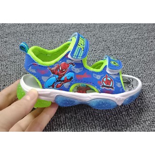 sandal bé trai size 20-31 siêu nhân nhện