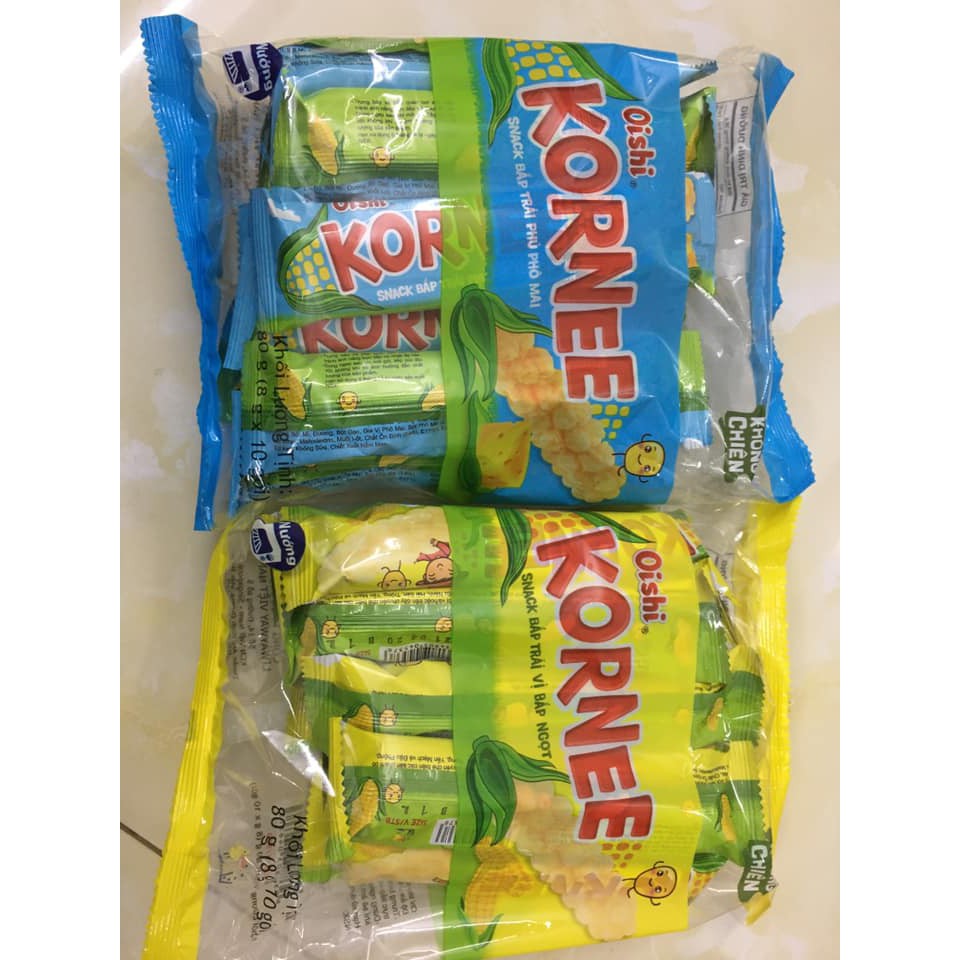 Bánh KORNEE snack bắp trái oishi