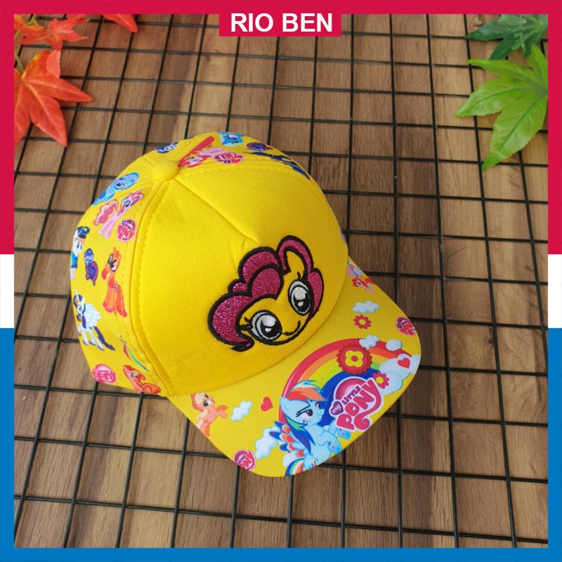 Nón cho bé nhỏ thêu hình dễ thương, bé từ 2-5 tuổi RBN043