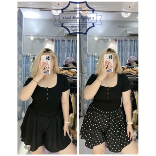 QUẦN ĐÙI XOÈ BIGSIZE HÀNG THIẾT KẾ LINH MÓM