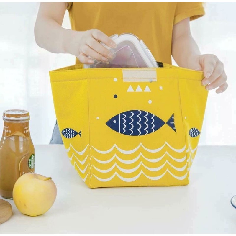 Túi giữ nhiệt hoạ tiết cá xinh xắn - BX0510