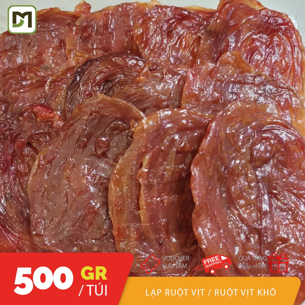 1KG lạp ruột vịt khô ruột vịt ngon loại 1 túi ép chân không