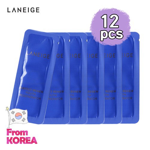 Bộ 12 gói serum Laneige 1ml chăm sóc da tái tạo da