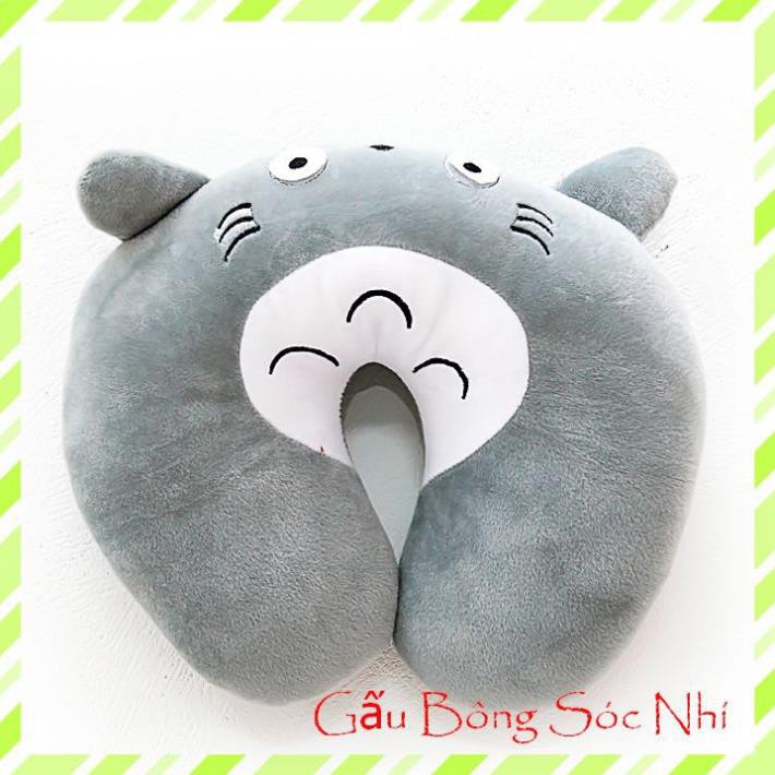 [Mua 1 Tặng 1] Gối Chữ U Gối Kê Cổ Totoro  FREESHIP  Gấu Bông Sóc Nhí - Mua 1 Gối Chữ U Tặng 1 Thước Dây Dài 1m5