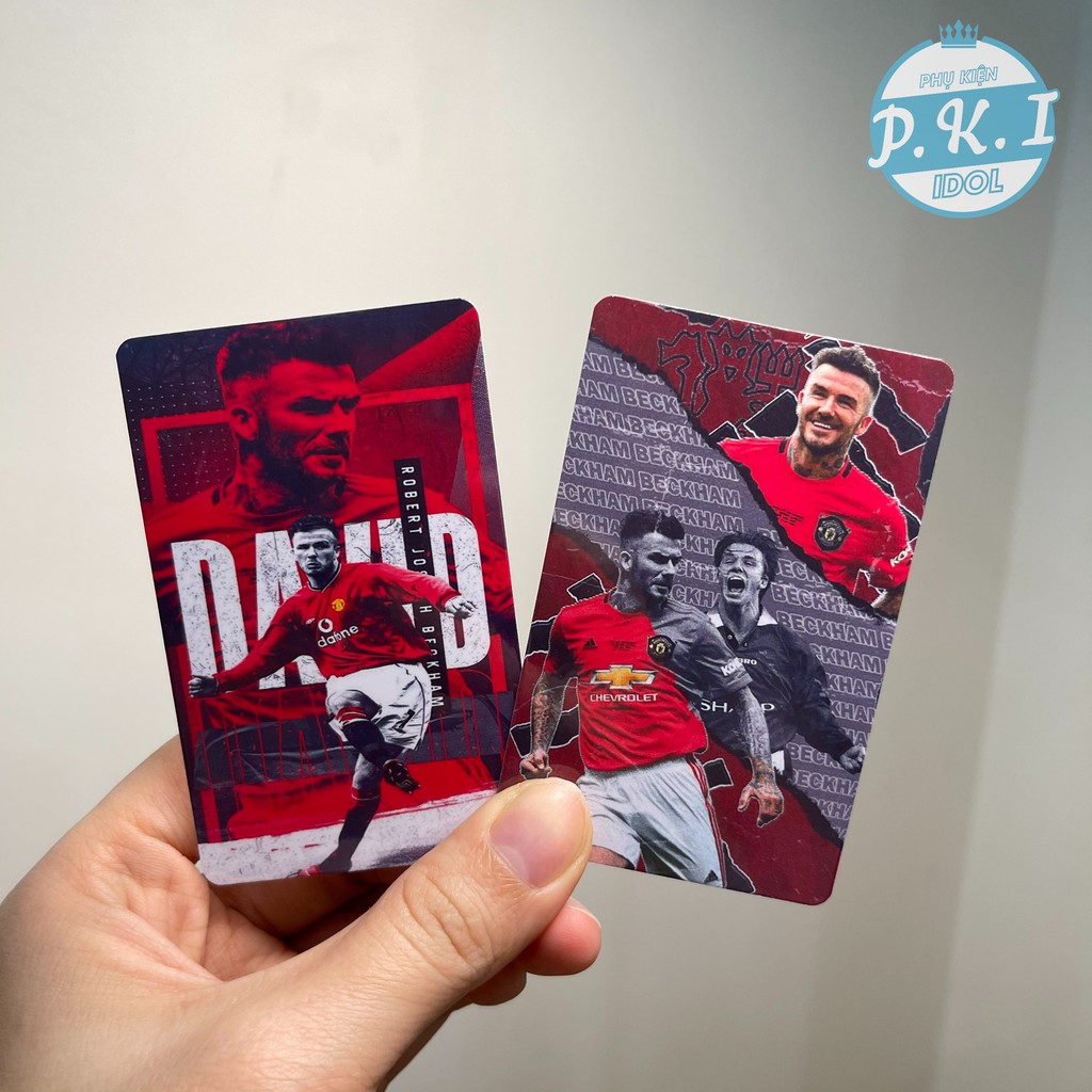 Card Thẻ Cầu Thủ David Beckham - Đẹp Trai Cuốn Hút Nhất Làng Túc Cầu