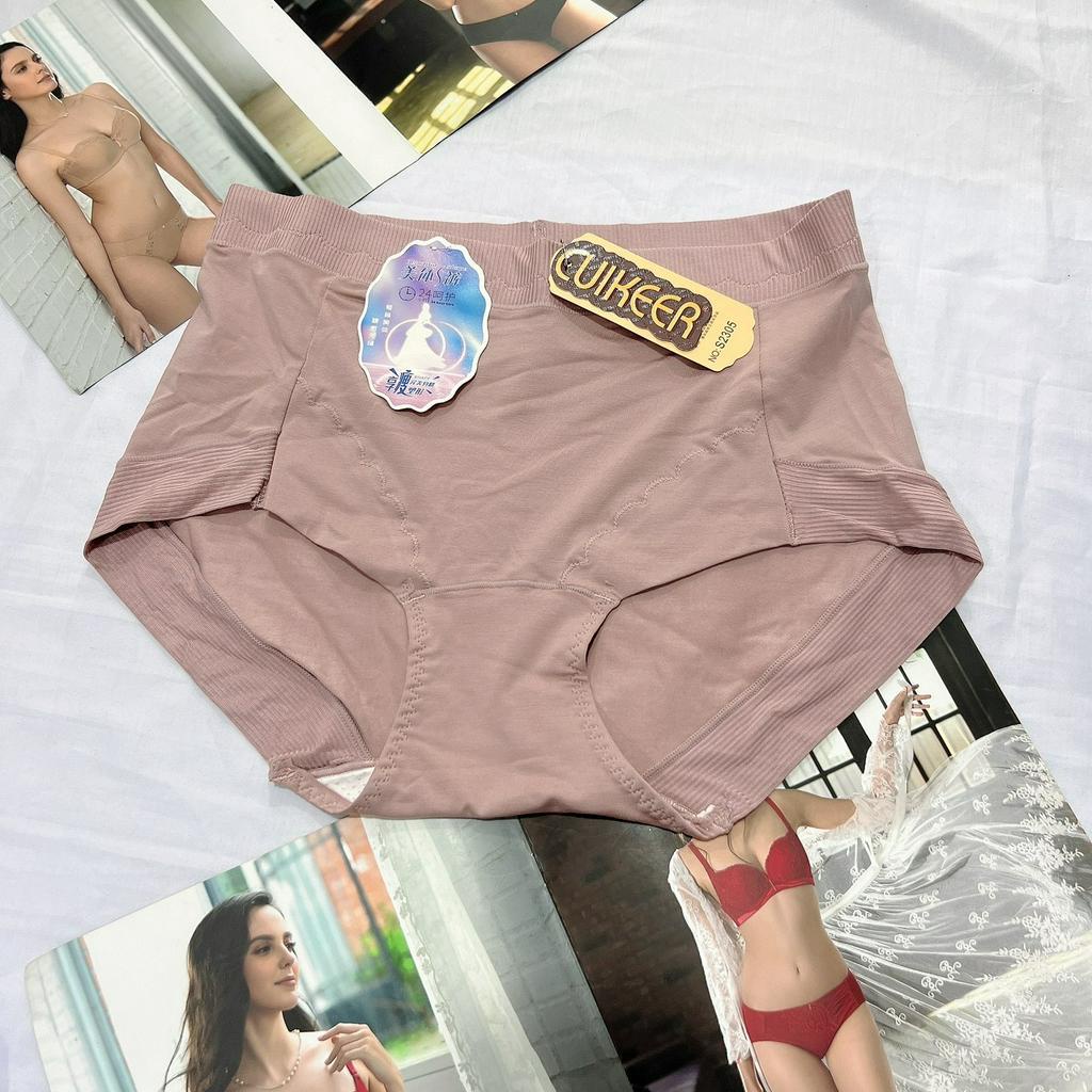 Quần lót nữ cotton viscose cao cấp cạp cao 2305 mềm mại thấm hút mồ hôi thoáng mát freesize từ 45kg-65kg