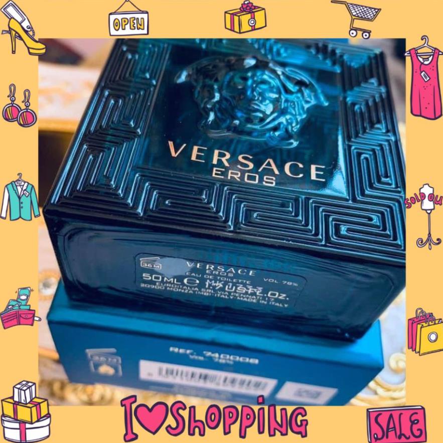 Nước Hoa Nam, Nước hoa versace eros bản EDT dung tích 100ml nam tính lưu hương lâu hương thơm quyến rũ | BigBuy360 - bigbuy360.vn