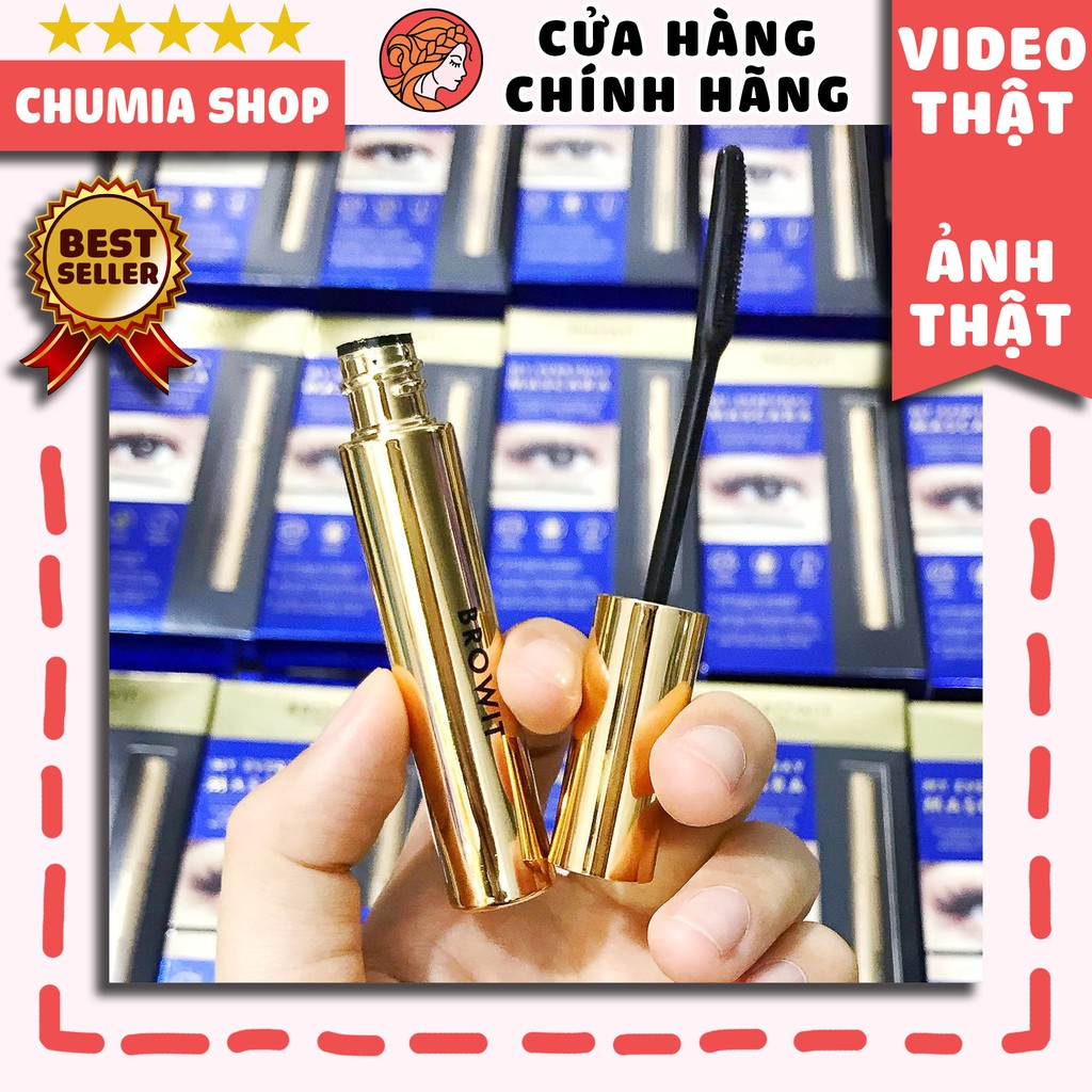 Mascara mắt BROWIT by nongchat my everyday waterproof mascara for lasting lengthening - chumia | BigBuy360 - bigbuy360.vn