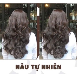 MÀU NÂU LÊN TỪ LỀN TÓC NÂU MÀU HÀN QUỐC CHỈ #40k COMBO 
 BAO GỒM TUÝP MÀU 100ml + TẶNG OXI 100ml + TẶNG ĐÔI GĂNG ✋
