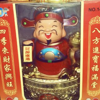 Tượng thần tài lắc (cao 32cm)