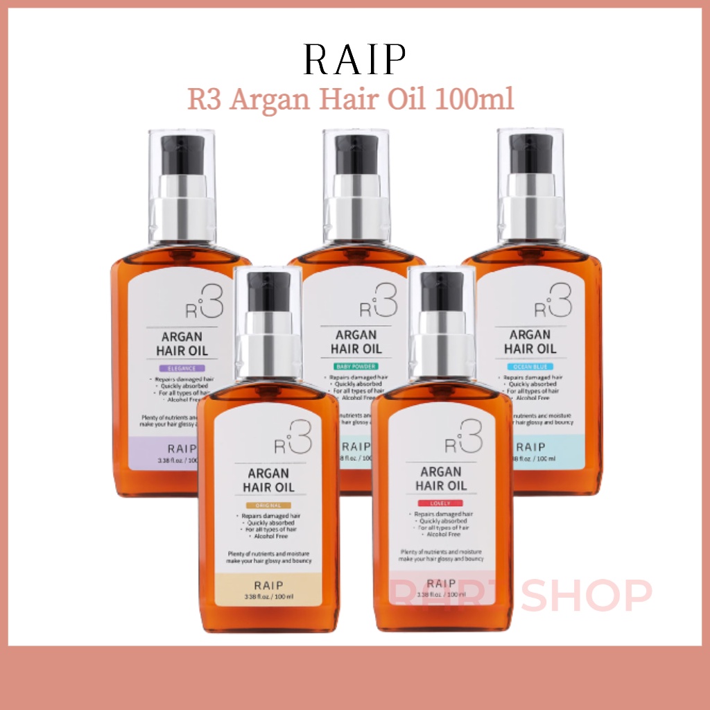 Tinh Chất Dưỡng Tóc R3 Argan 5 Loại Tùy Chọn 100ml