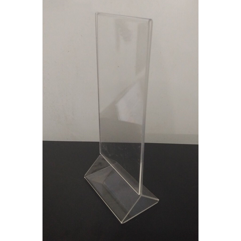 Menu mica A6 chân tam giác | Shopee Việt Nam