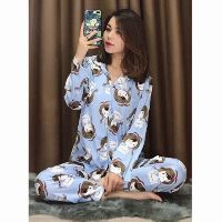 Bộ pyjama thu đông (hình thật)