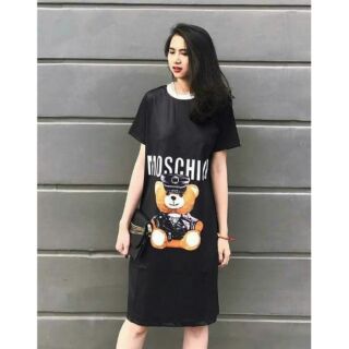 <3 đầm gấu moschino new <3
