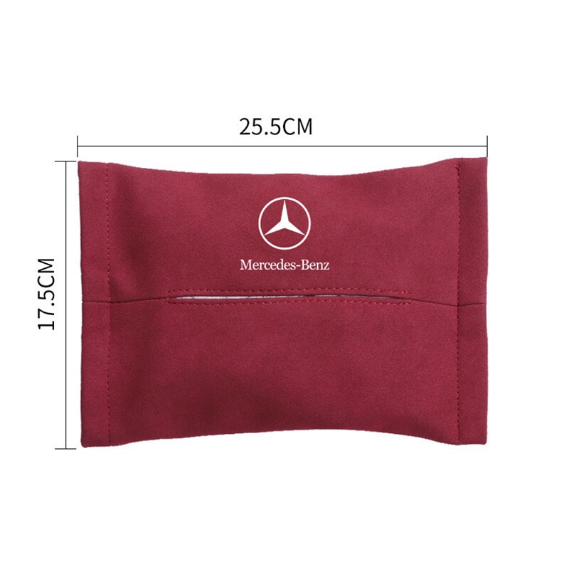 1 hộp đựng khăn giấy treo hộp tỳ tay cho Mercedes Benz W203 W204 W212 W123 W124 W124 W168 W176 CLK CLS GLA GLC