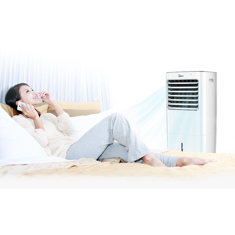 Quạt điều hòa không khí Midea AC120-17ARW có điều khiển - quạt công nghiệp - quạt đá - quạt hơi nước