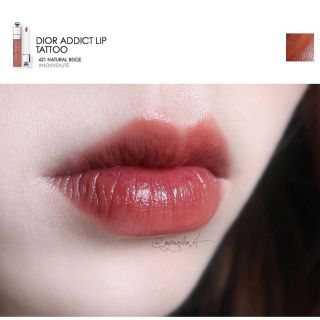 Son Dior Addict Lip Tattoo màu 421 fullsize (có bill)