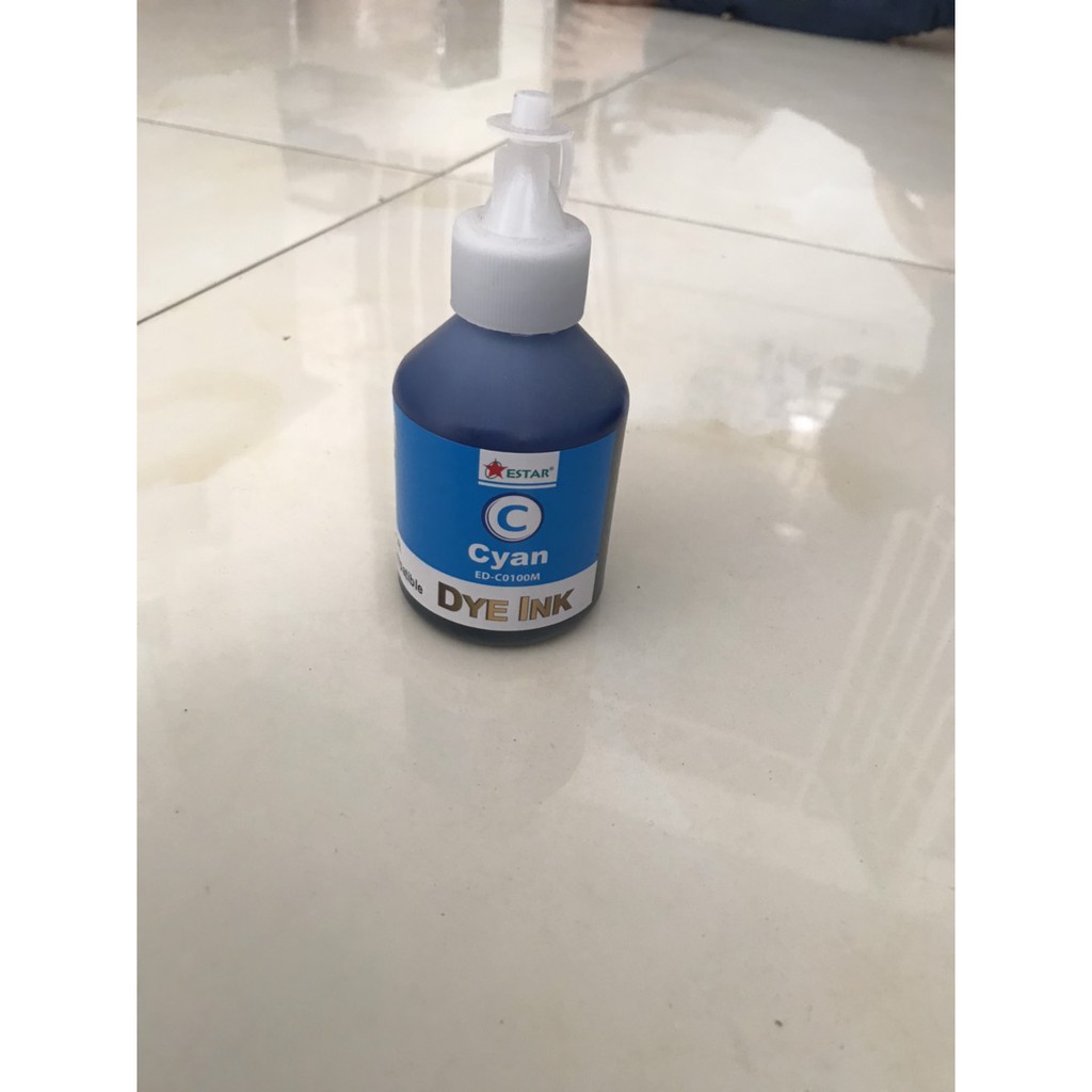 MỰC NƯỚC BƠM CHO MÁY IN EPSON,HP,CANON, BROTHER giá tính trên 1 màu