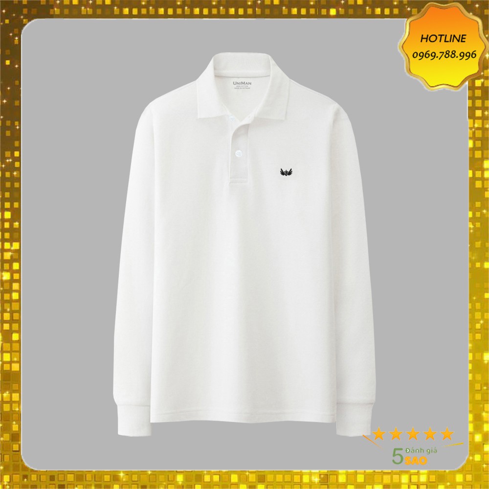 [LOGO THÊU – 100% COTTON]  Áo Thun Nam Trung Niên Có Cổ Mặc Đẹp Size 50-75kg,Phong cách Lịch Lãm , Sang Trọng