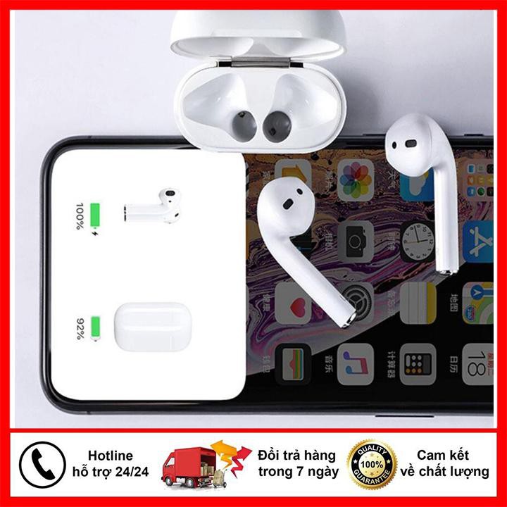 [AIRPODS 2]Tai nghe Bluetooth Phiên Bản Cao Cấp Nhất - Dùng cả IOS và Android BAỎ HÀNH 1 ĐỔI 1 | BigBuy360 - bigbuy360.vn