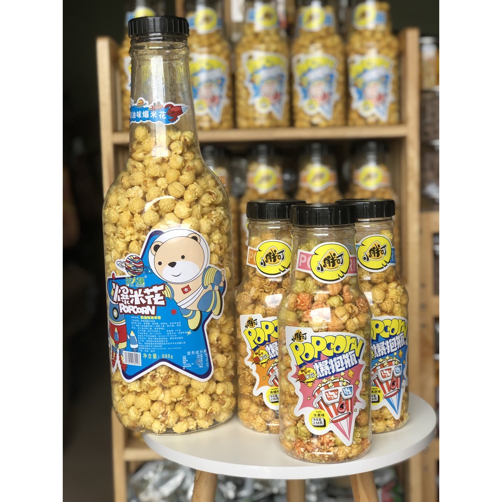 BỎNG NGÔ ĐÓNG CHAI