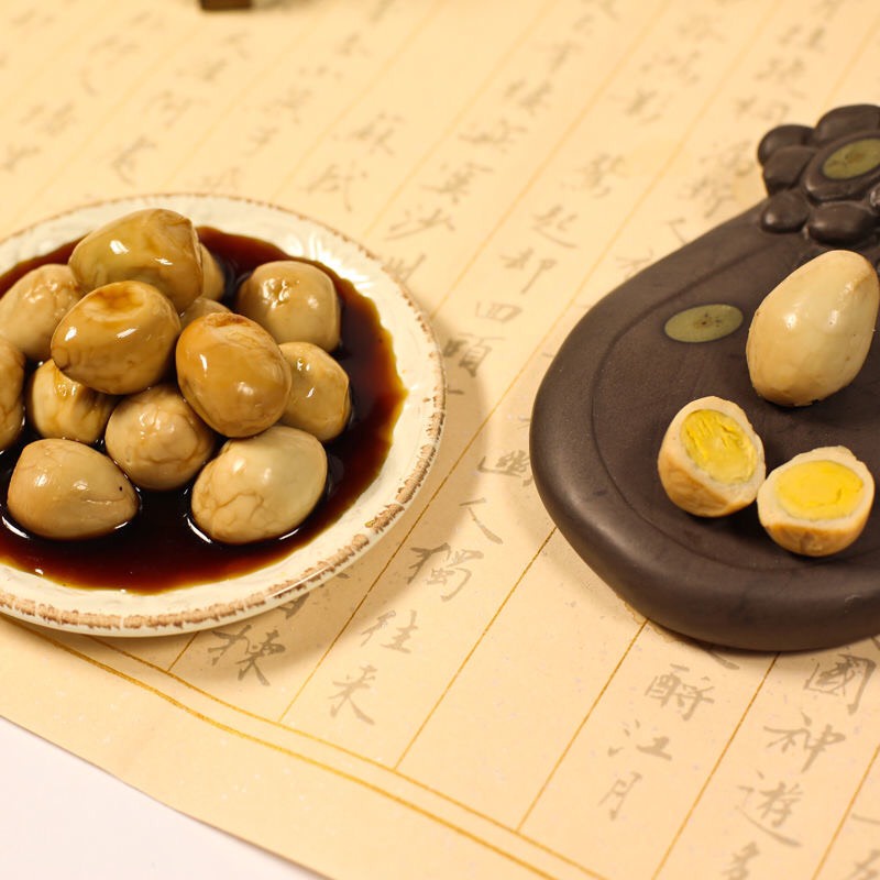 TRỨNG CÚT NGÂM XÌ DẦU TÚI 3 QUẢ - ĂN VẶT NGON