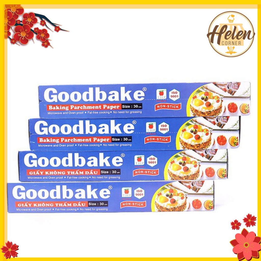 Giấy Nến Good Bake Nướng Bánh Không Thấm Mỡ, Chống Dính 30cm x 5m