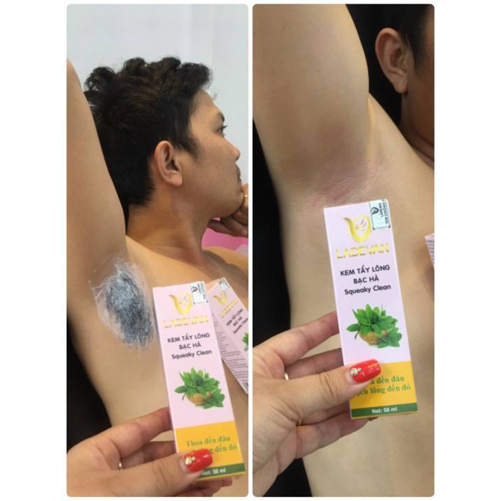 Kem Tẩy Lông Bạc Hà Ladevan (Combo 3 kem tẩy lông tặng 1 mỡ trăn nguyên chất) | BigBuy360 - bigbuy360.vn