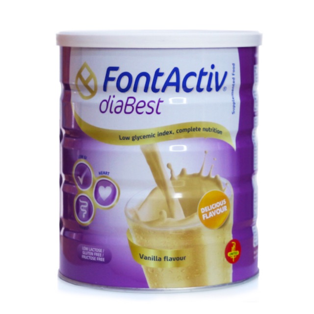 Sữa dinh dưỡng FontActiv Diabest 800gr