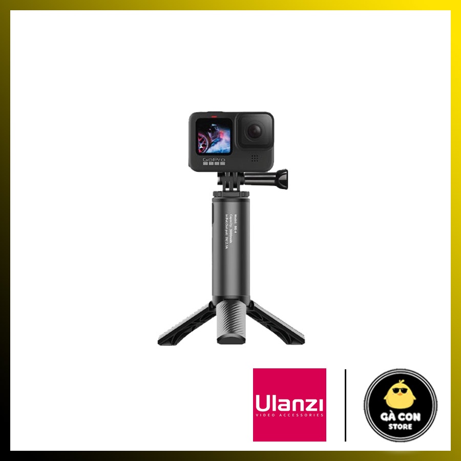 Gậy sạc dự phòng Ulanzi BG-4 5000mah choGoPro 11/10/9/8/7 action cam điện thoại