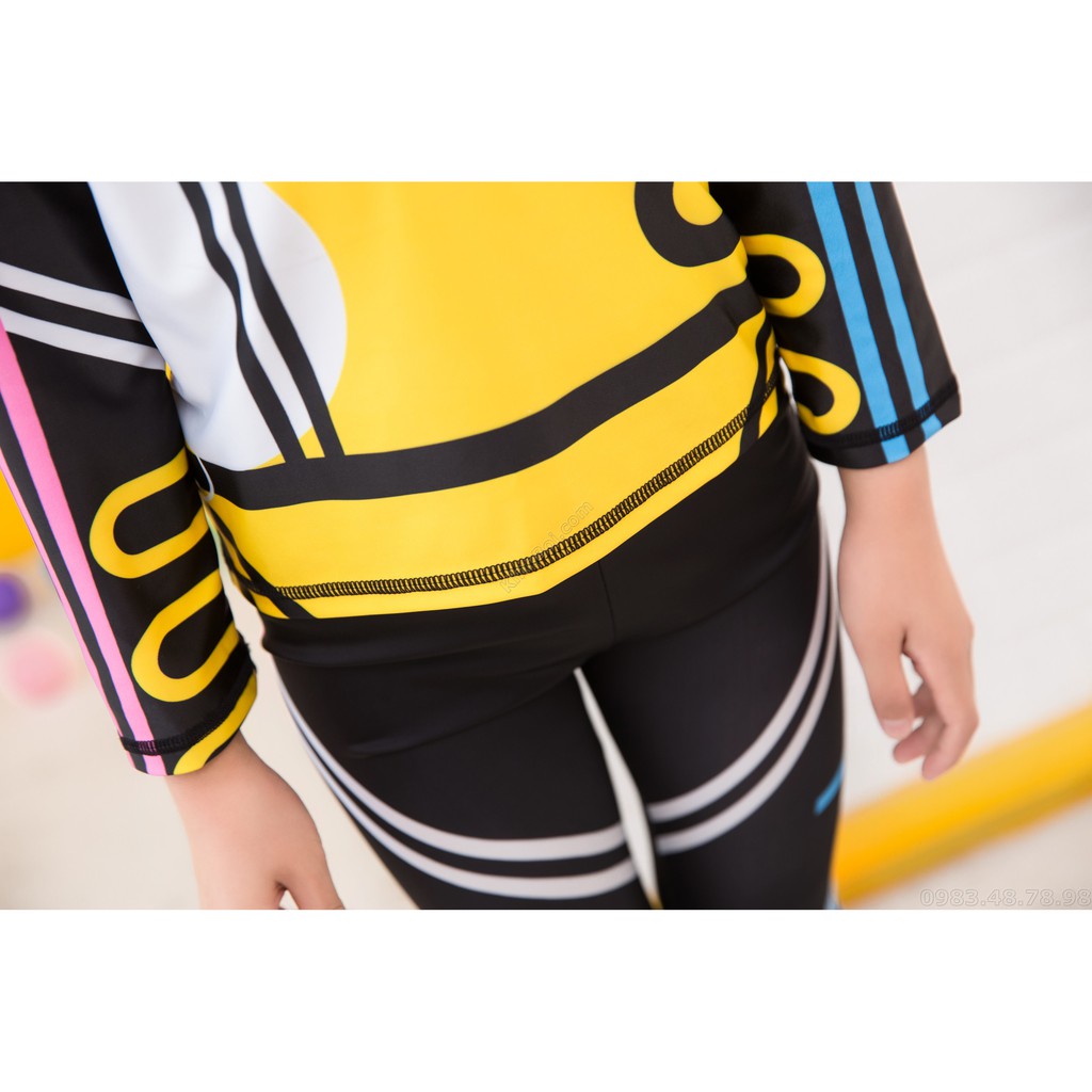 Bộ Quần Áo Bơi Dài Tới Gót Bé Gái D0304 | BigBuy360 - bigbuy360.vn