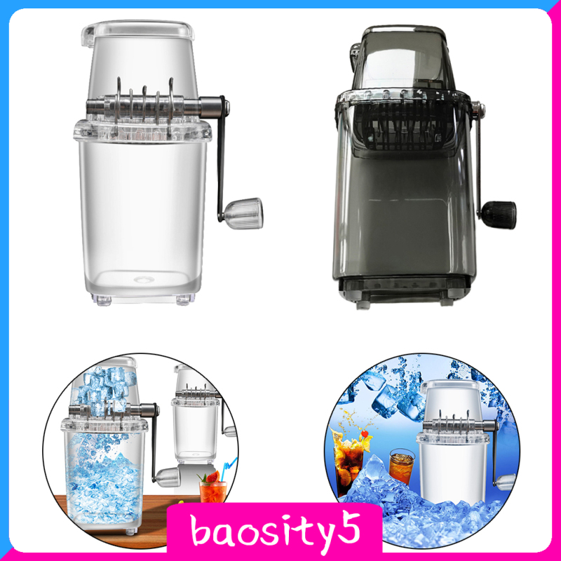 Máy Xay Đá Bào Mini 5 Lưỡi Bằng Thép Không Gỉ