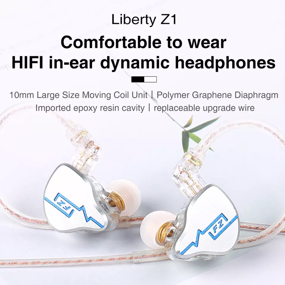 Tai Nghe Thể Thao FZ Liberty Z1In IEM HIFI Chống Ồn TRN BAX MT1 PRO