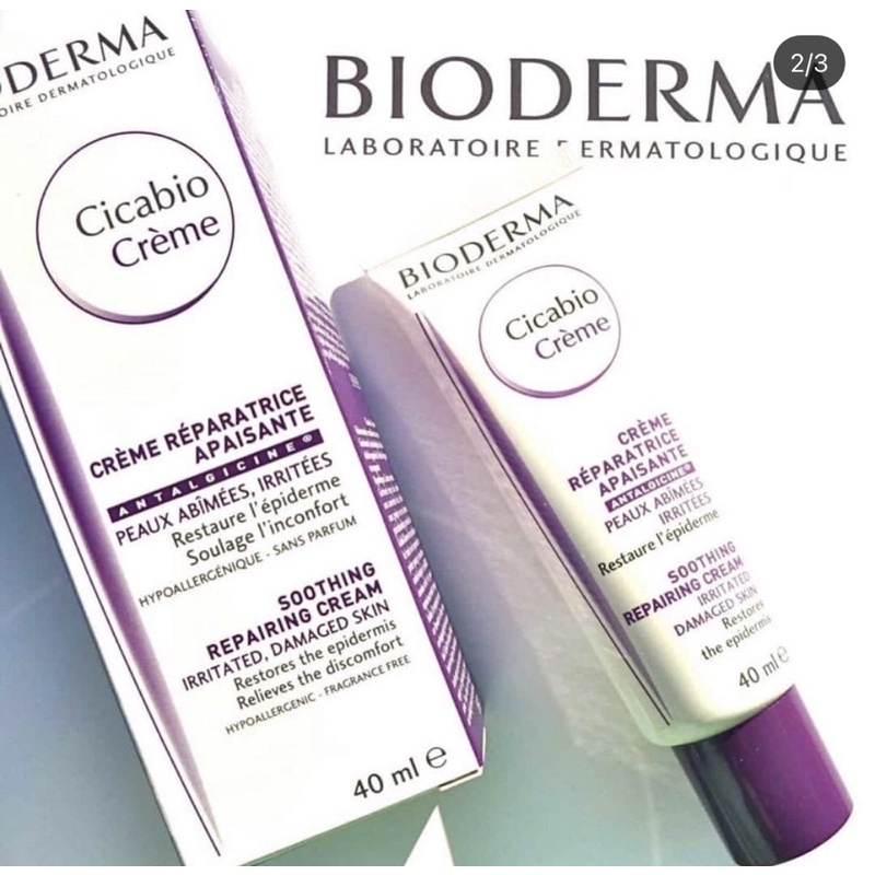 Kem Phục Hồi Da Bioderma Cicabio Cream